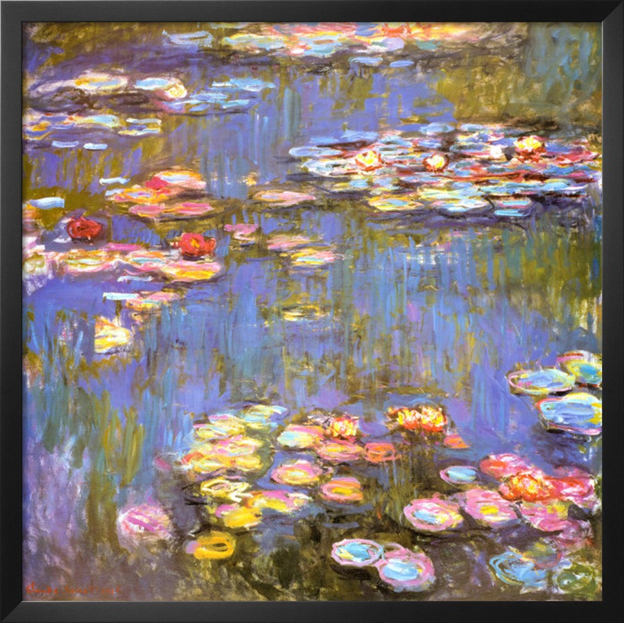Water Lilies, 1916 - Claude Monet Paintings